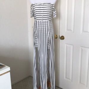 Off the shoulder romper